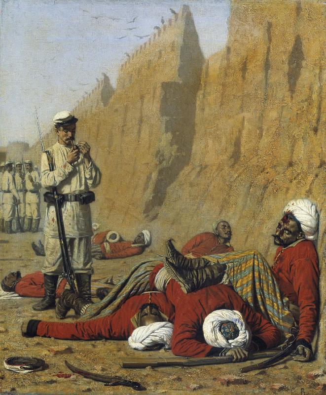 Vasily Vereshchagin After the failure of